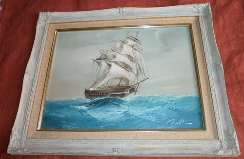 Orig oil canvas painting - canvas,