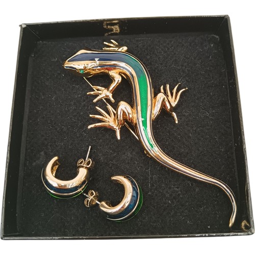 Ciro lizard shaped - brooch, and