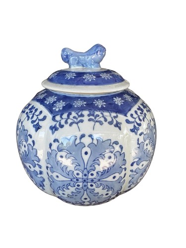 Vintage asian ginger jar - vintage,