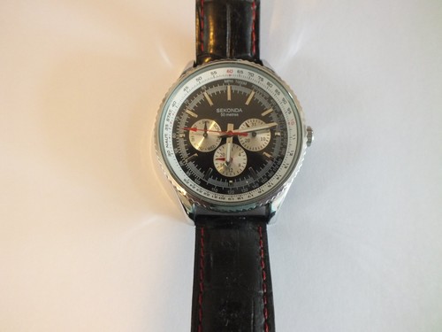 Mens sekonda maverick quartz