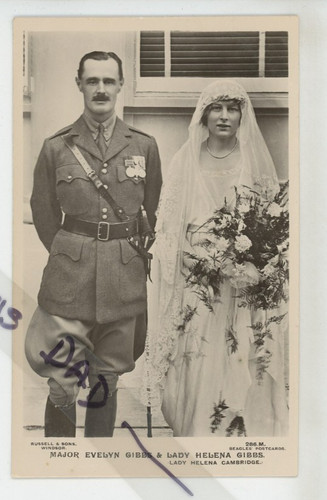 Vintage postcard marriage - marriage, of