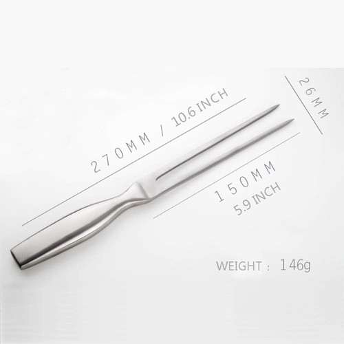 Stainless steel meat fork - meat,