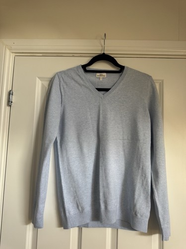 Next men blue neck - blue, v-neck