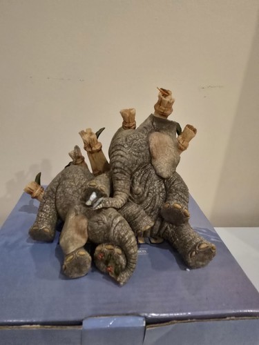 Tuskers elephant figurine - tuskers,