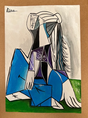 Pablo picasso drawing - drawing, paper