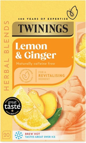 Twinings lemon and - twinings, ginger