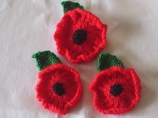 Fluted Poppies DK knitting