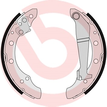 New brake shoe - new,