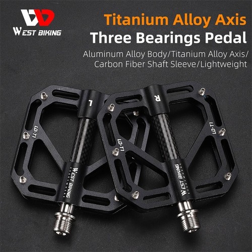 Bicycle pedals titanium - pedals,