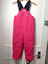 ♡ OXYLANE WED'ZE Girls' Pink Ski Snow Suit  Salopettes size 4 Years  ♡