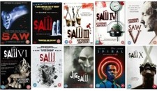 SAW MOVIE FILM 1-10 DVD