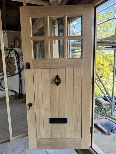 Bespoke oak external doors - oak,