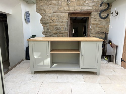 Freestanding kitchen island - kitchen,