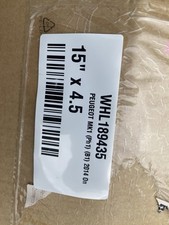 Four Peugeot 106 2014 Onwards Gloss Black Alloy Wheels in excellent condition  