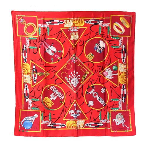 Cartier red silk - red,