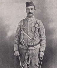 Salvation Army Postcard Envoy Hutton Testimonial Chains Uniform Edwardian c1910