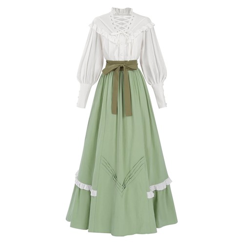 Women victorian caroler - victorian,