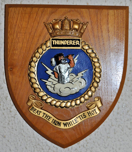 Hms thunderer wall shield - hms,