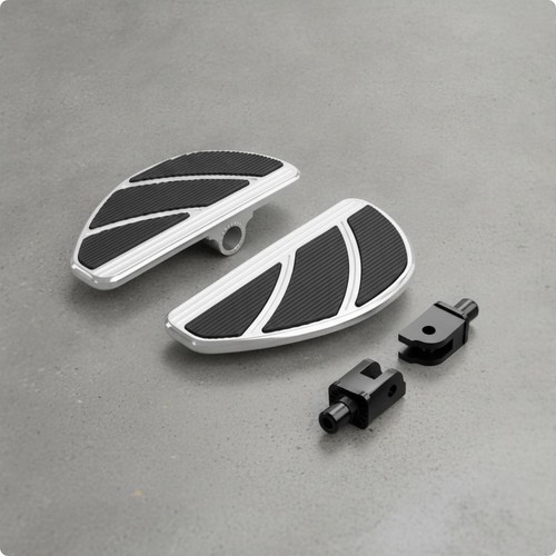 Anti slip footrest mounting - anti-slip,