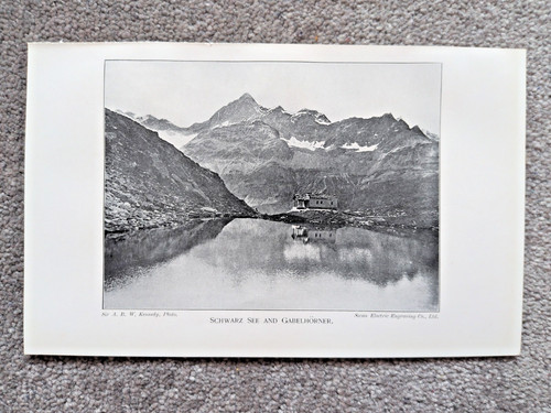 Schwarzsee and gabelhorner - schwarzsee,