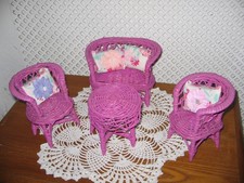 Wicker Dolls Furniture 4