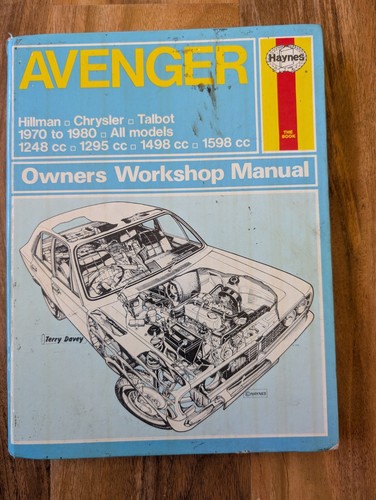 Avenger hayes manual - hayes, hillman