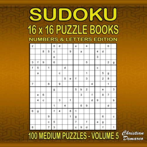 Sudoku puzzle books 16 - 16,