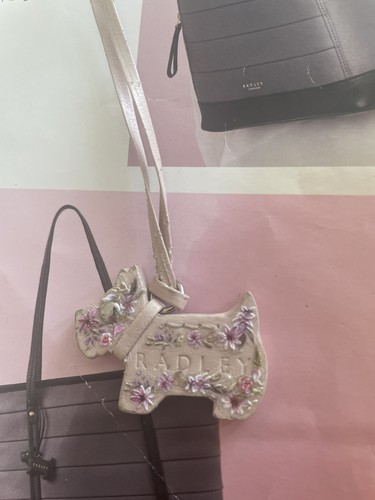 Radley pink leather dog - radley, tag