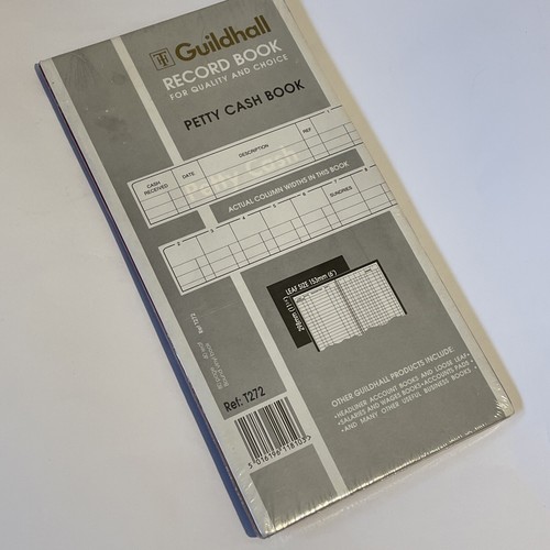 Guildhall petty cash book - guildhall, t272