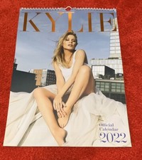 KYLIE MINOGUE OFFICIAL CALENDAR 2022 LIMITED EDITION OUT OF PRINT