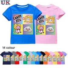 Kids LANKYBOX Cartoon T-Shirt