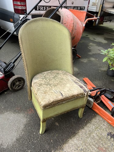 Vintage lloyd loom style chair - vintage,
