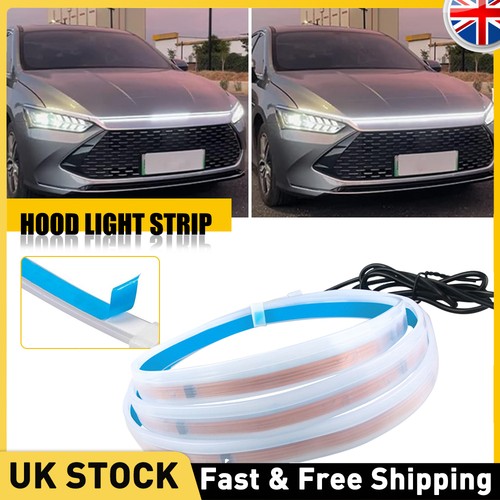 Car led drl hood - hood, light