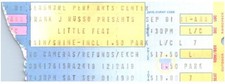 Little Feat Concert Ticket