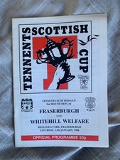 Fraserburgh v Whitehill Welfare (Scottish Cup) 1996