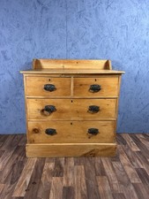 Antique Victorian Pine Chest