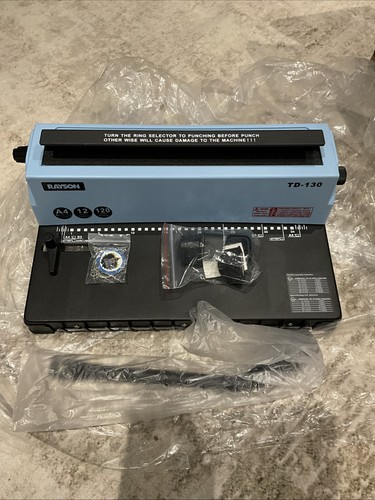 Rayson wire binding - binding, machine