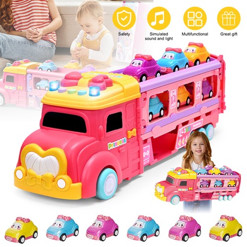 Car carrier transport play - carrier, set
