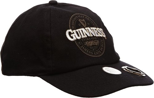 Guinness black baseball cap - black,