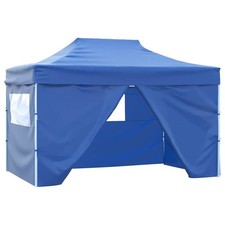Foldable Tent Pop-Up with 4 Side Walls 3x4.5m Gazebo Multi Colours vidaXL