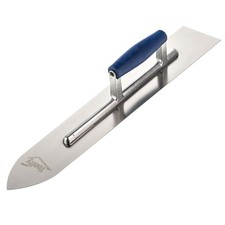 Flooring Trowel Professional Stainless Steel  500mm, Wooden Handle, Quality DIY
