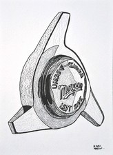 Morgan sports car wire wheel 3