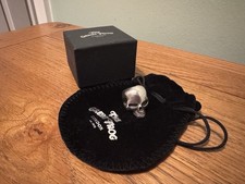 The Great Frog Medium Evil Skull Ring - Size M 1/2