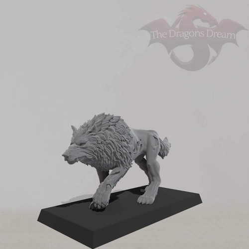 Undead dire wolf - undead,
