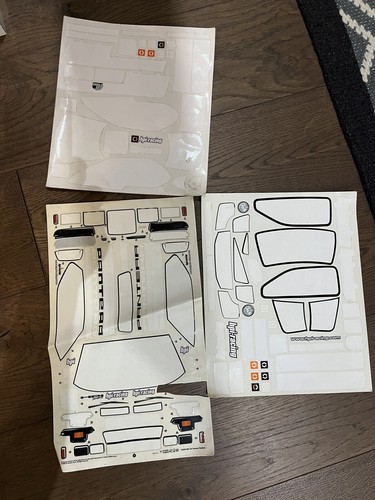 Hpi sticker decal sheet - sticker,