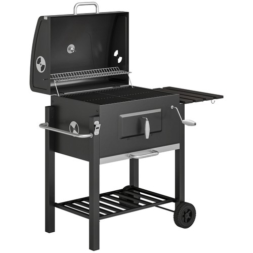 Outsunny charcoal bbq grill - outsunny,