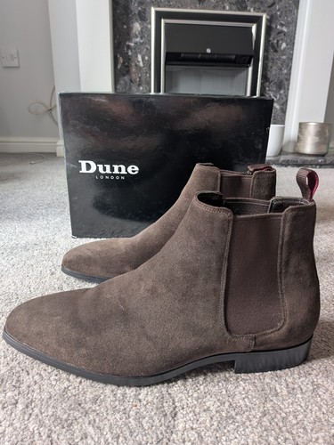 Dune chelsea boots suede - dune, mens