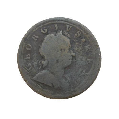 King george 2nd issue - 2nd, copper