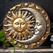 ENCHANTING 2D SUN MOON & STARS