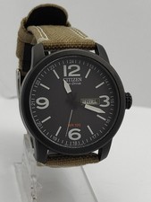 citizen eco drive mens military style watch BM8476-23E